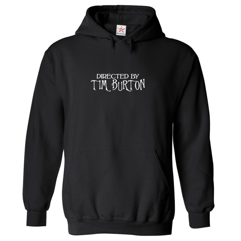 Directed By Tim Burton Classic Unisex Kids and Adults Fan Pullover Hoodie for Movie Fans